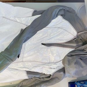 LULULEMON quarter zip hoodie -GLOW IN THE DARK